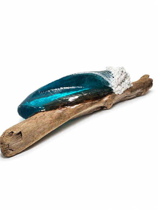 Ocean Wave Sculpture (Medium Right)