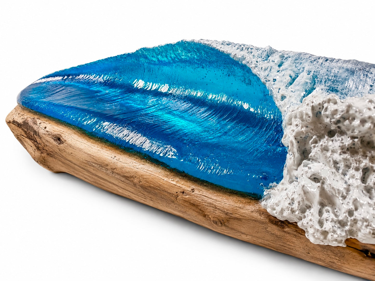 Ocean Wave Sculpture (Large Right)