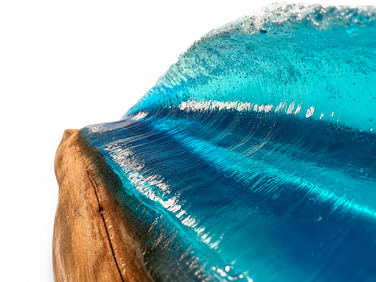 Ocean Wave Sculpture (Large Right)