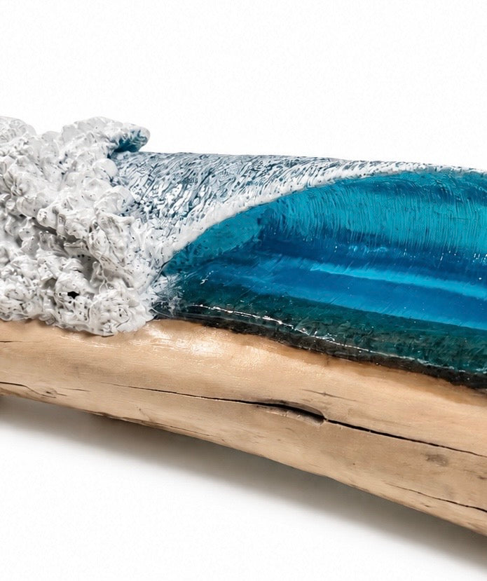 Ocean Wave Sculpture (Large Left)