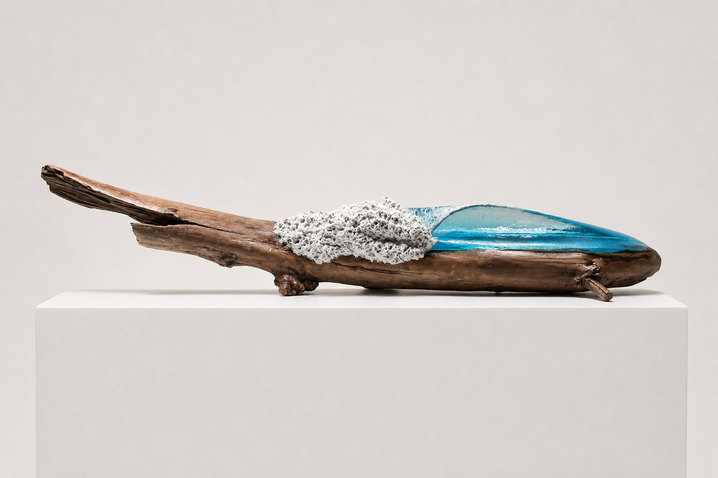 Ocean Wave Sculpture (Medium Left)