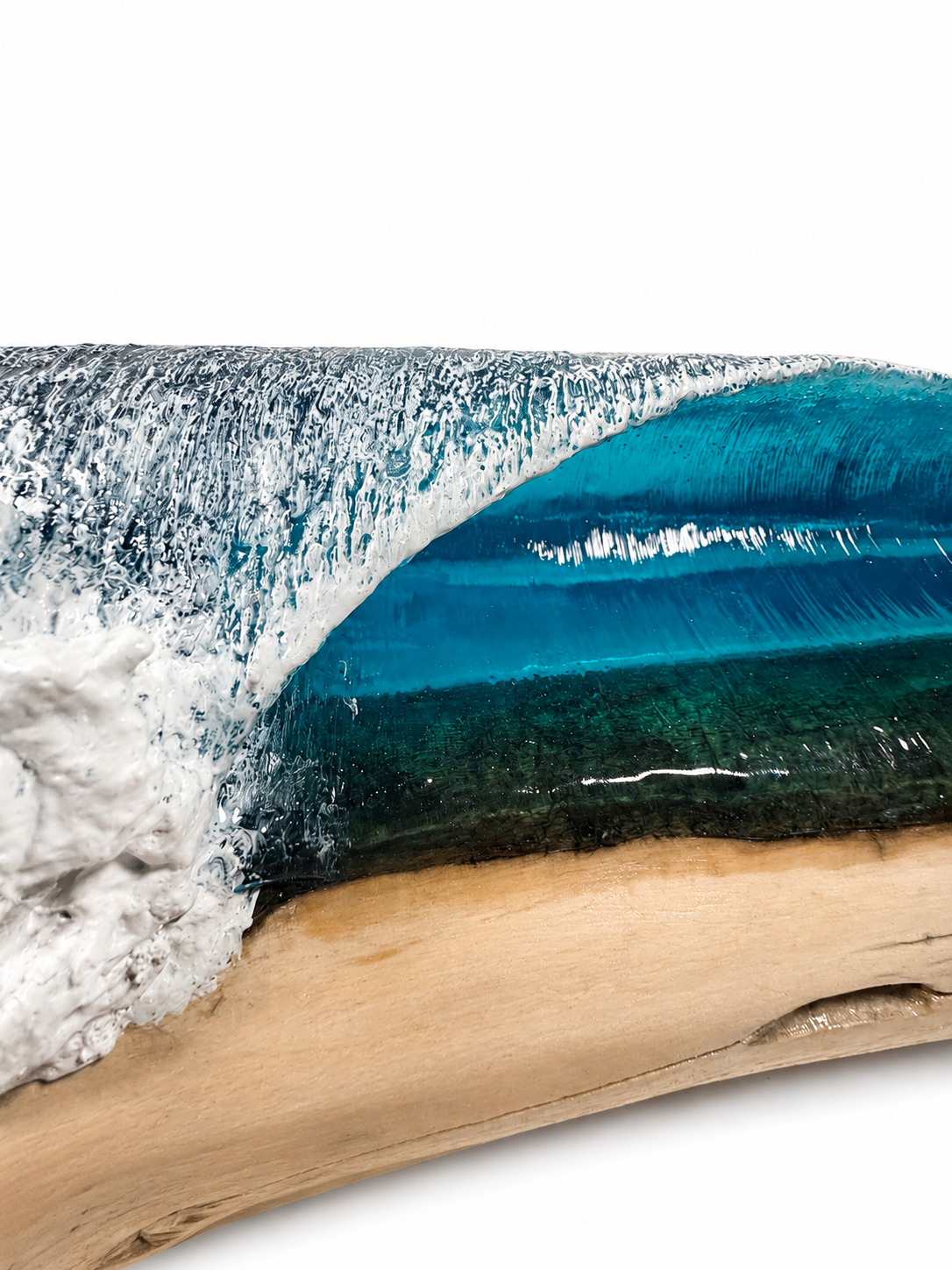 Ocean Wave Sculpture (Large Left)