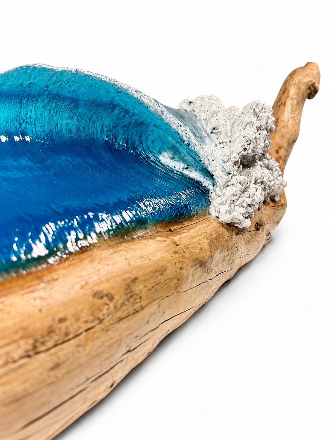 Ocean Wave Sculpture (Large Right)