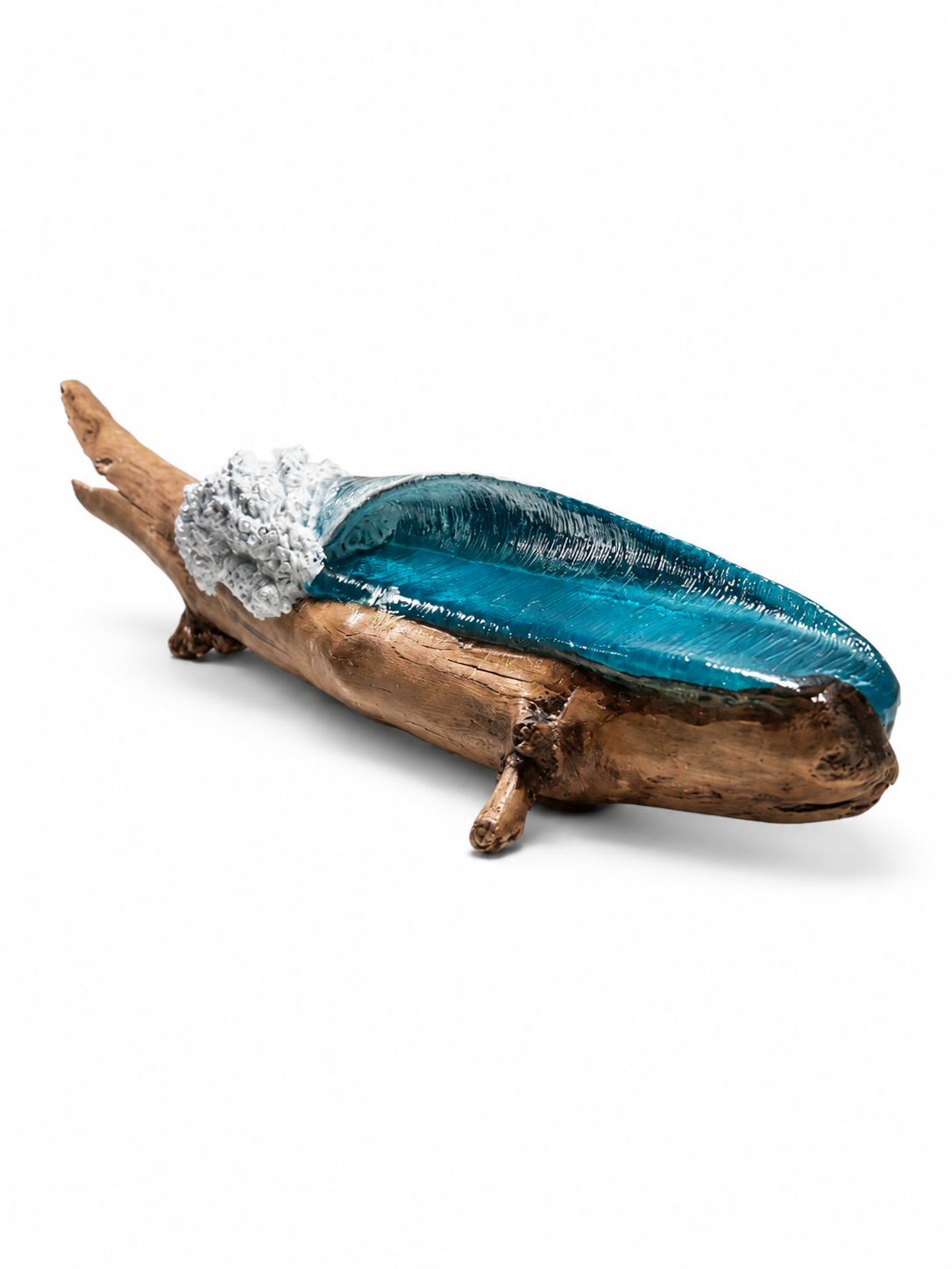 Ocean Wave Sculpture (Medium Left)