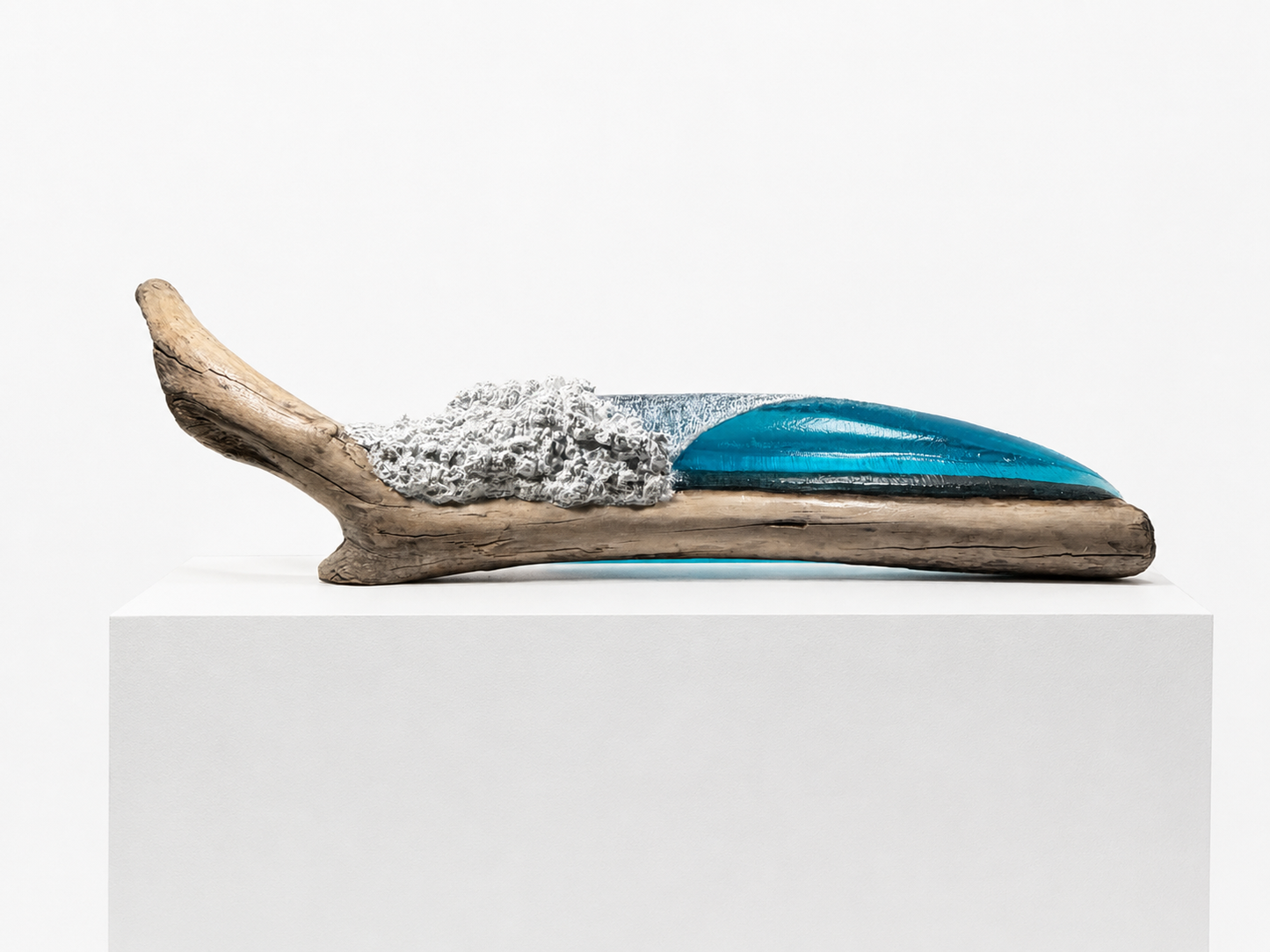 Ocean Wave Sculpture (Large Left)