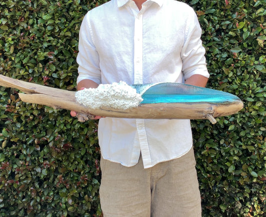 Ocean Wave Sculpture (Medium Left)